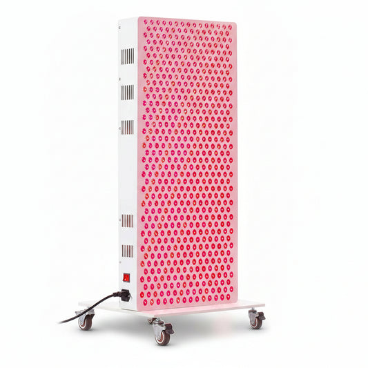 Red Light Therapy Panel for Body, 7 Wavelengths (630, 660, 780, 810, 850, 940, 1060 Nm), 580Leds, Near‑Infrared Light Wellness Device with Adjustable Intensity, Home Use