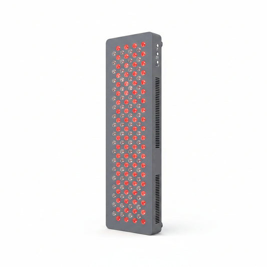 HG1000 Full Body Red Light Therapy Panel, 200 Leds, 660Nm Red & 850Nm Near-Infrared Light, Built-In Timer, Door Hanging Kit